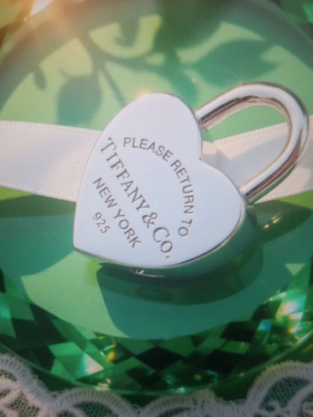 Tiffany & Co. Sterling Silver Return To Tiffany Charm